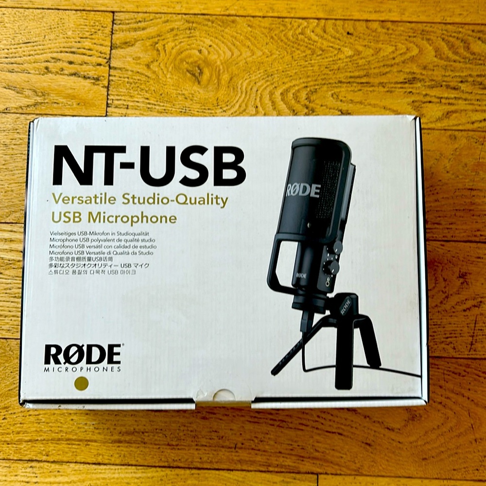 Professional NT-USB Rode Versatile Studio-Quality USB Microphone
